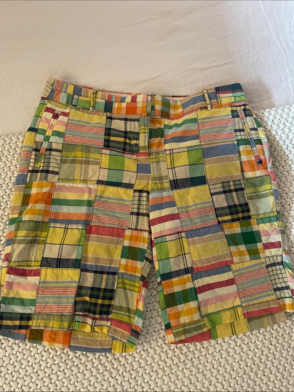 J.Crew Patchwork City/Board Shorts
